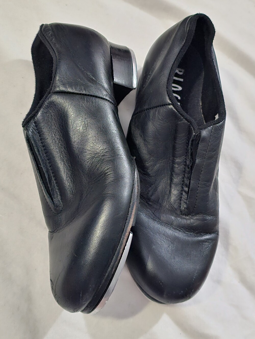 Bloch Black Leather tap shoes 6.5 Street 6